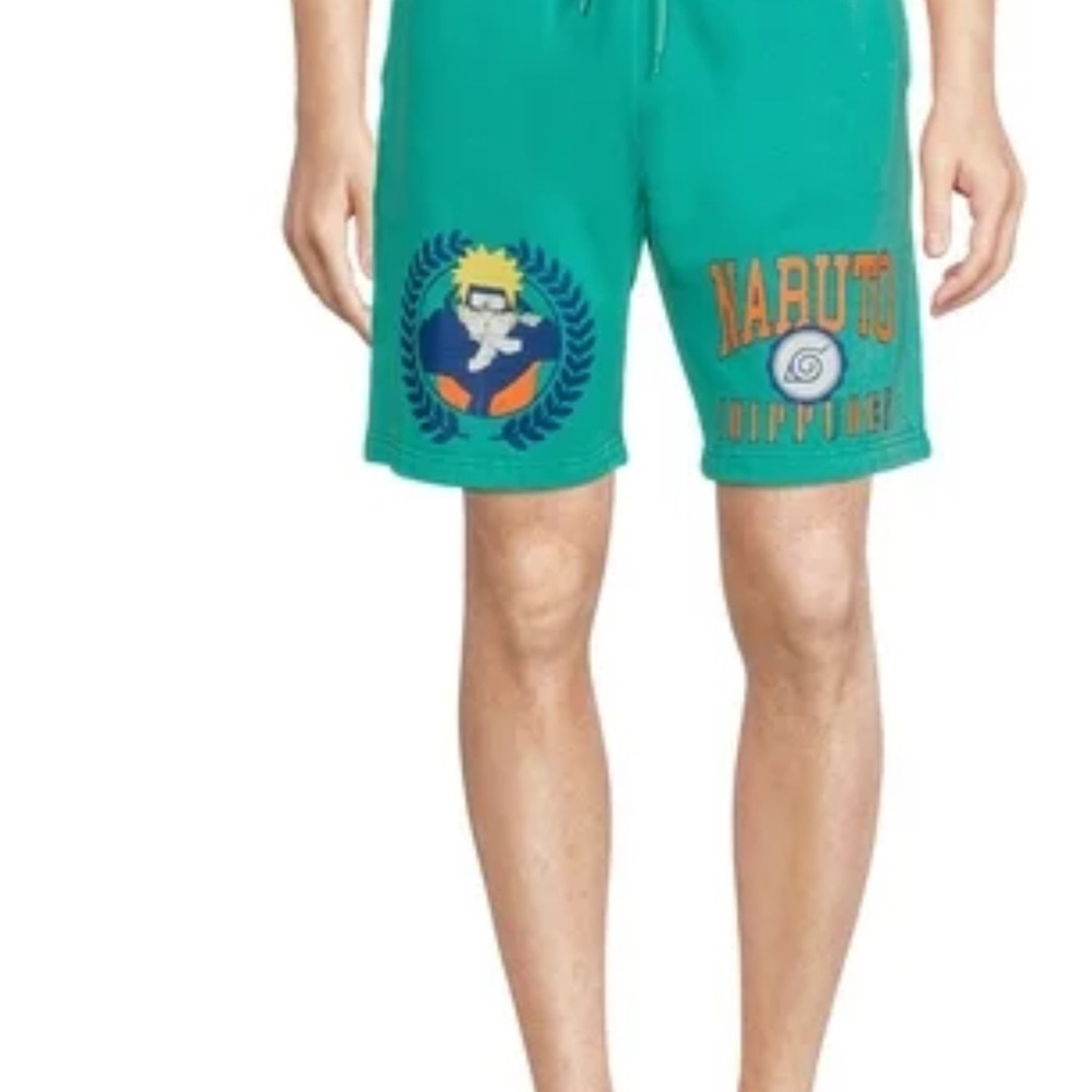 Naruto Shippuden cotton blend pocket shorts size large